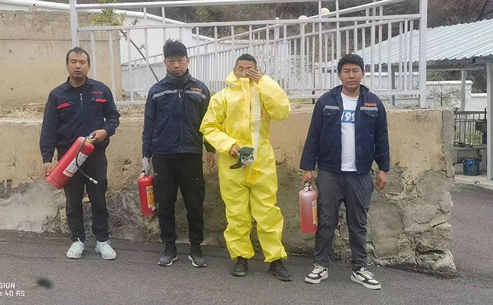 德欽縣污水處理廠(chǎng)應急培訓、實(shí)操演練